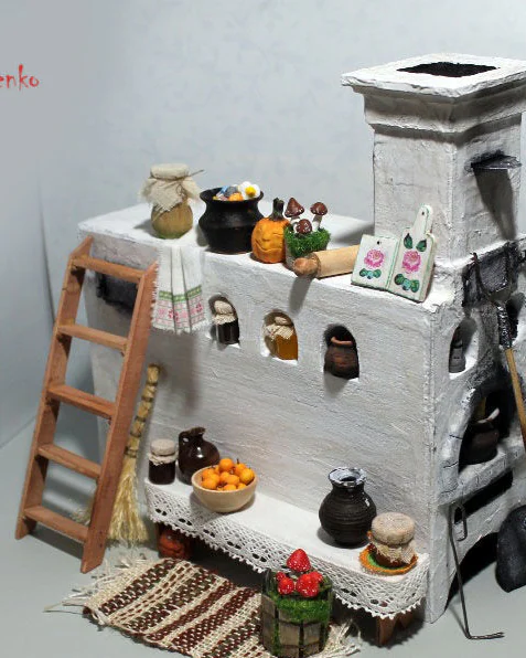 Русская печь, Кукольная минатюра