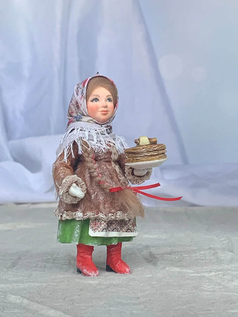 Девочка с блинчиками