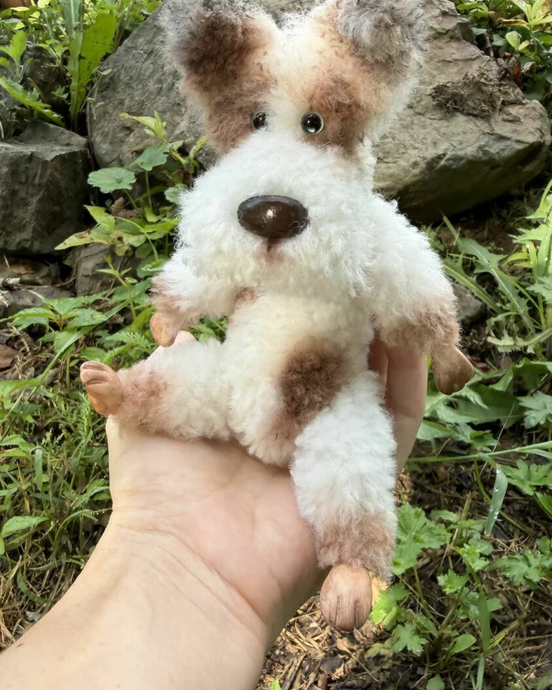 Мягкая игрушка собака Рони