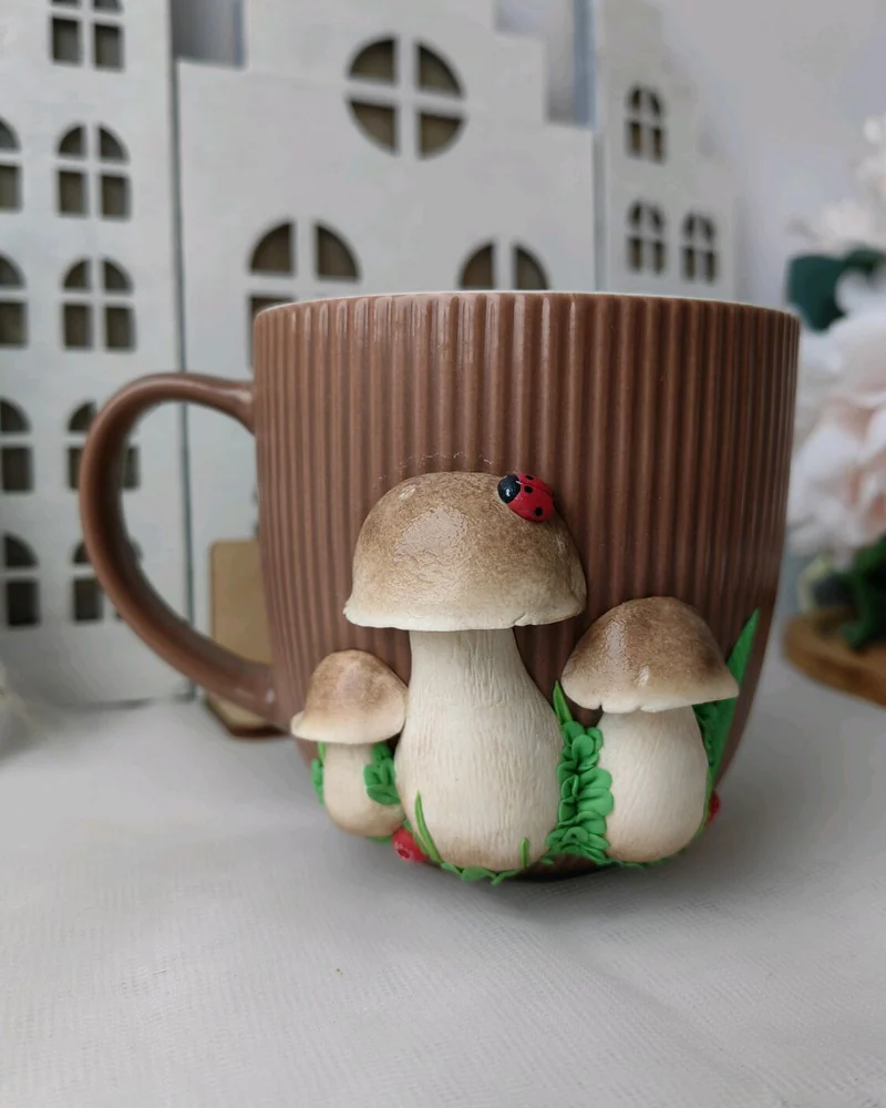 Кружка с грибами ( разные)
