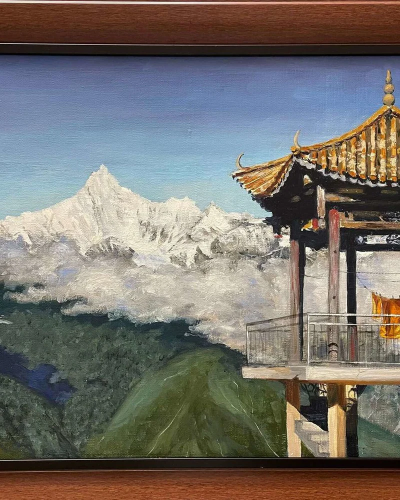 Картина «Нирвана» — 40×55 см