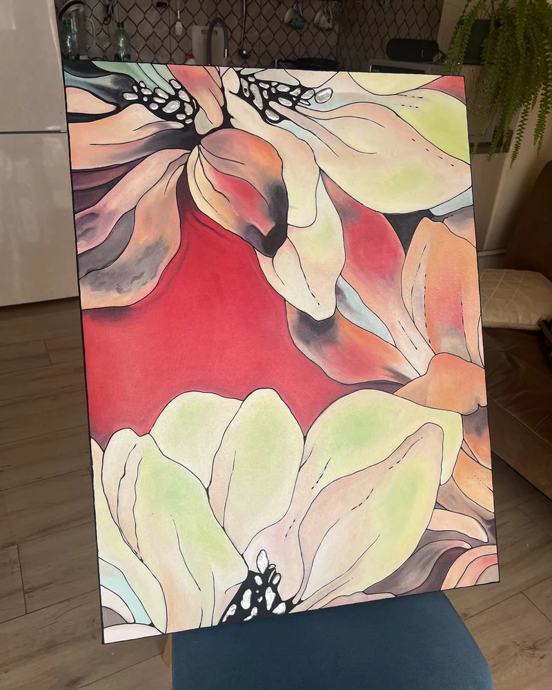 Картина «Ботаника», 70×50 см
