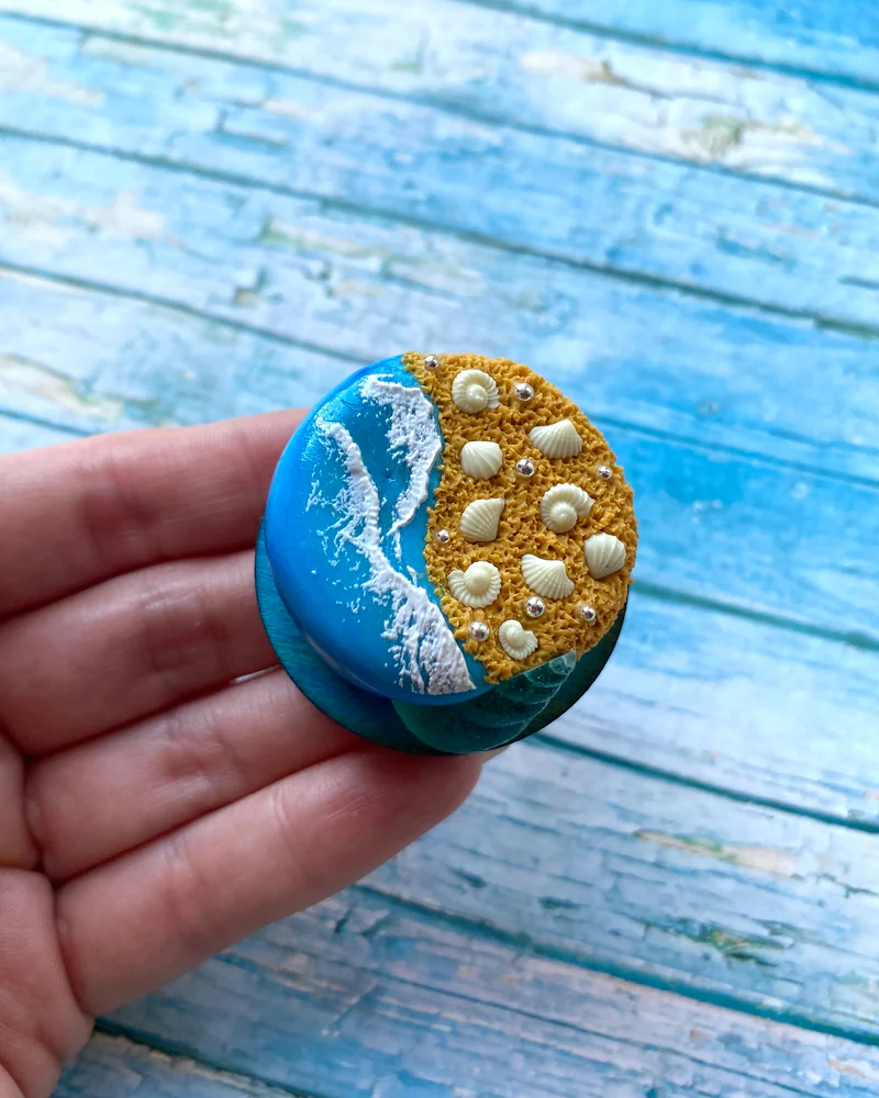 Кукольная Миниатюра Торт «Морская коллекция 🌊»
