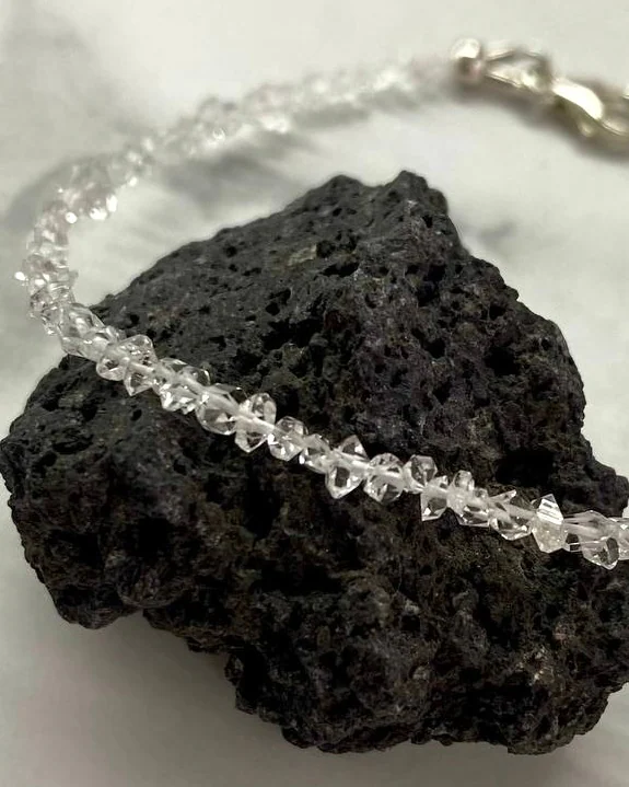 Браслет с Алмазом Херкимера (горный хрусталь) — Браслет с Алмазом Херкимера (горный хрус