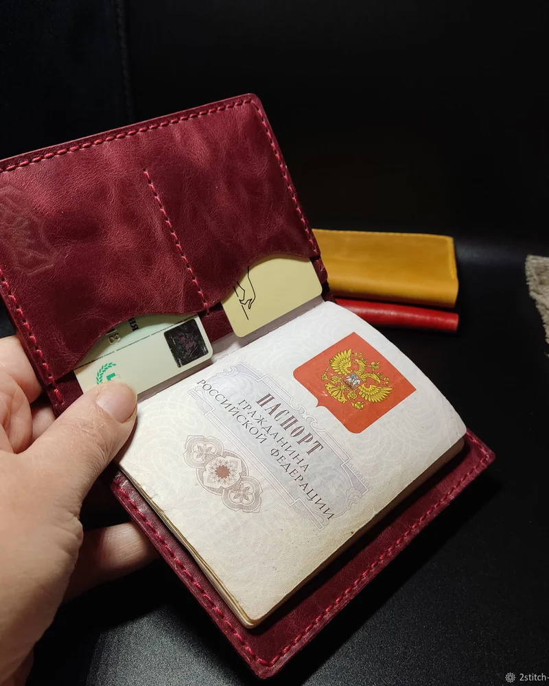 Обложка на паспорт Бордо