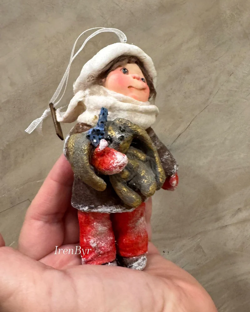 Ватная игрушка