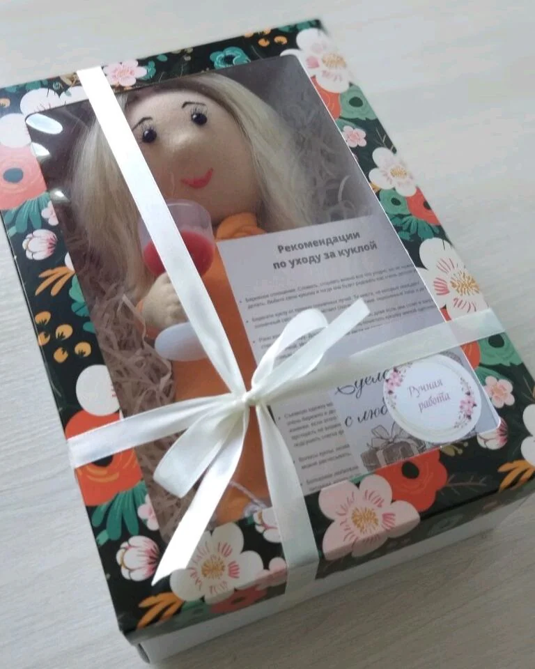Кукла по фото для подруги Сомелье, кукла ручной работы — Основной