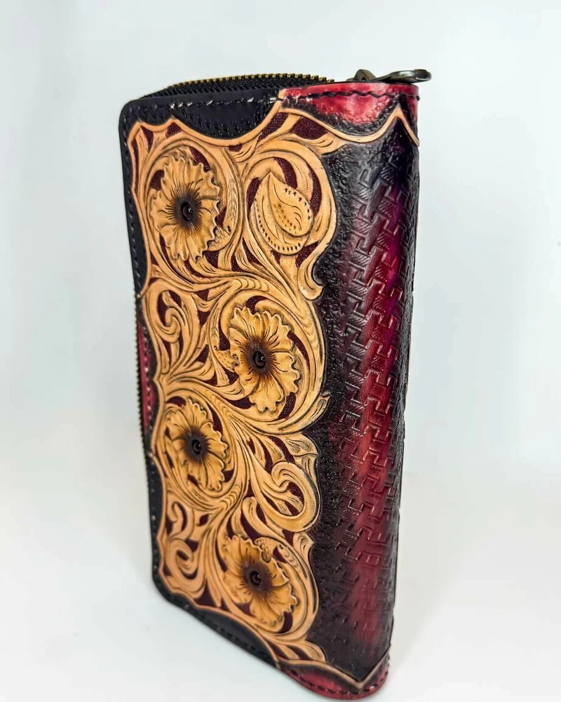 кошелек из натуральной кожи
