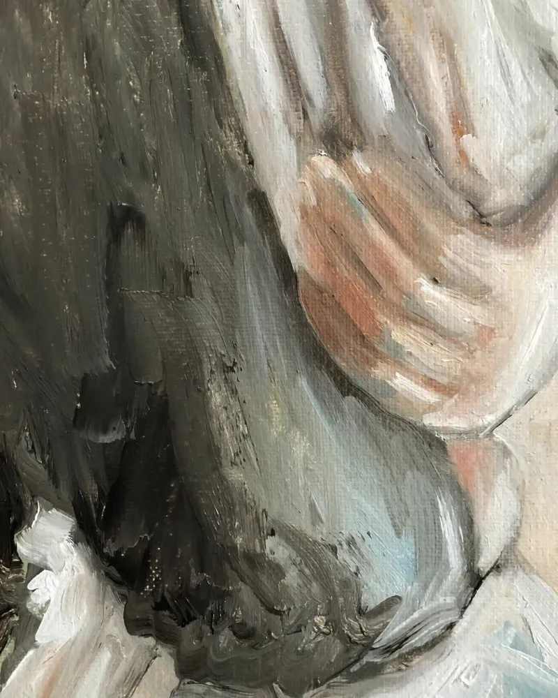 Нежность. Картина маслом 30×50 см — 30×50 см
