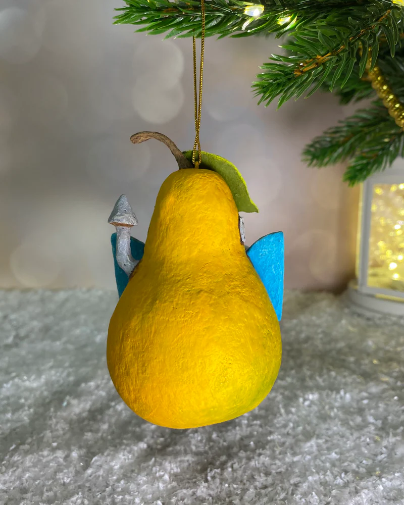 Ёлочная игрушка «Козлик в груше»
