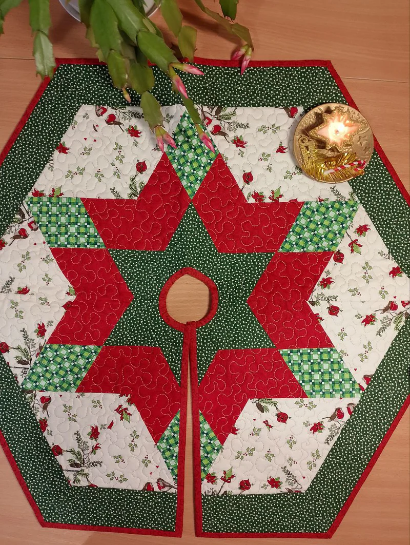 Юбка для новогодней ели.