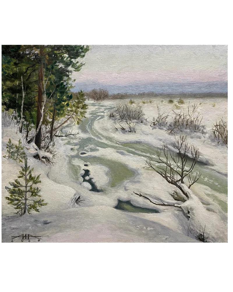 Картина «Река Штерна.Март».
