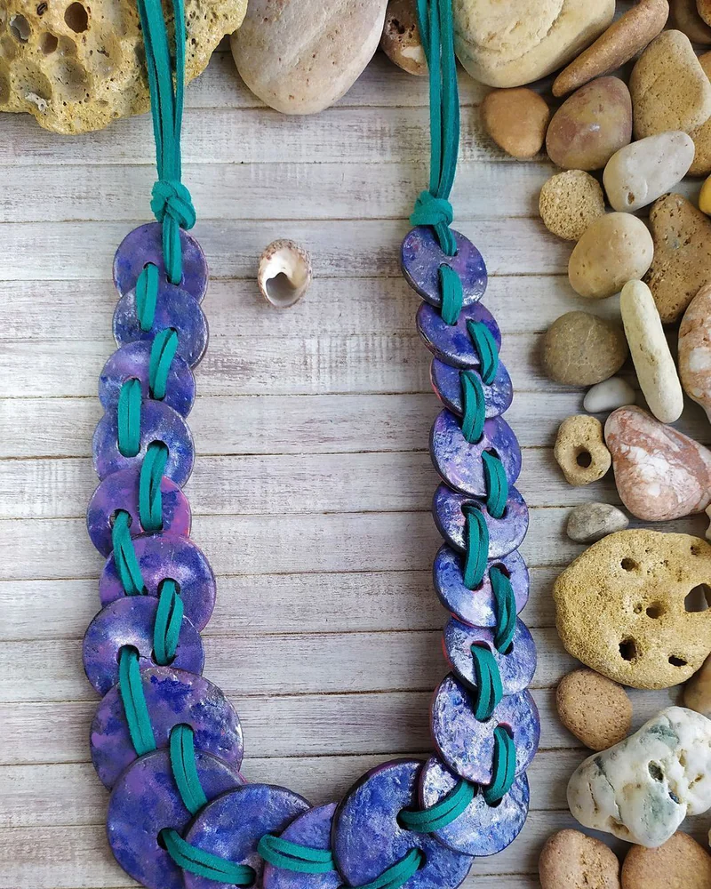 Колье ручной работы. Шаманка