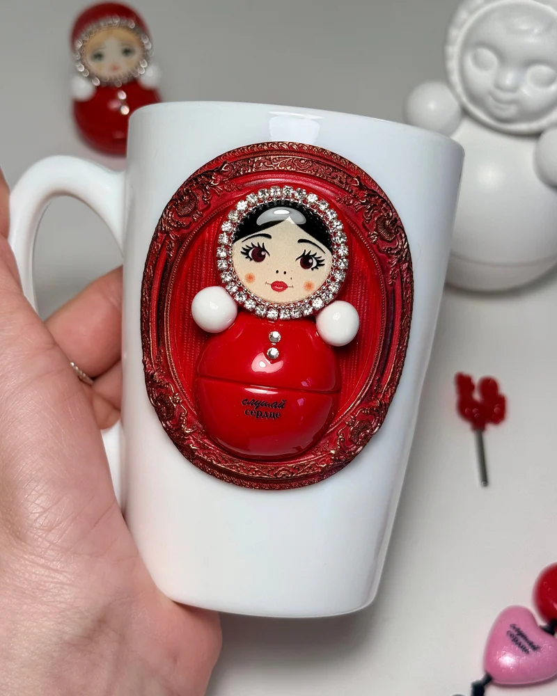 Кружка с декором