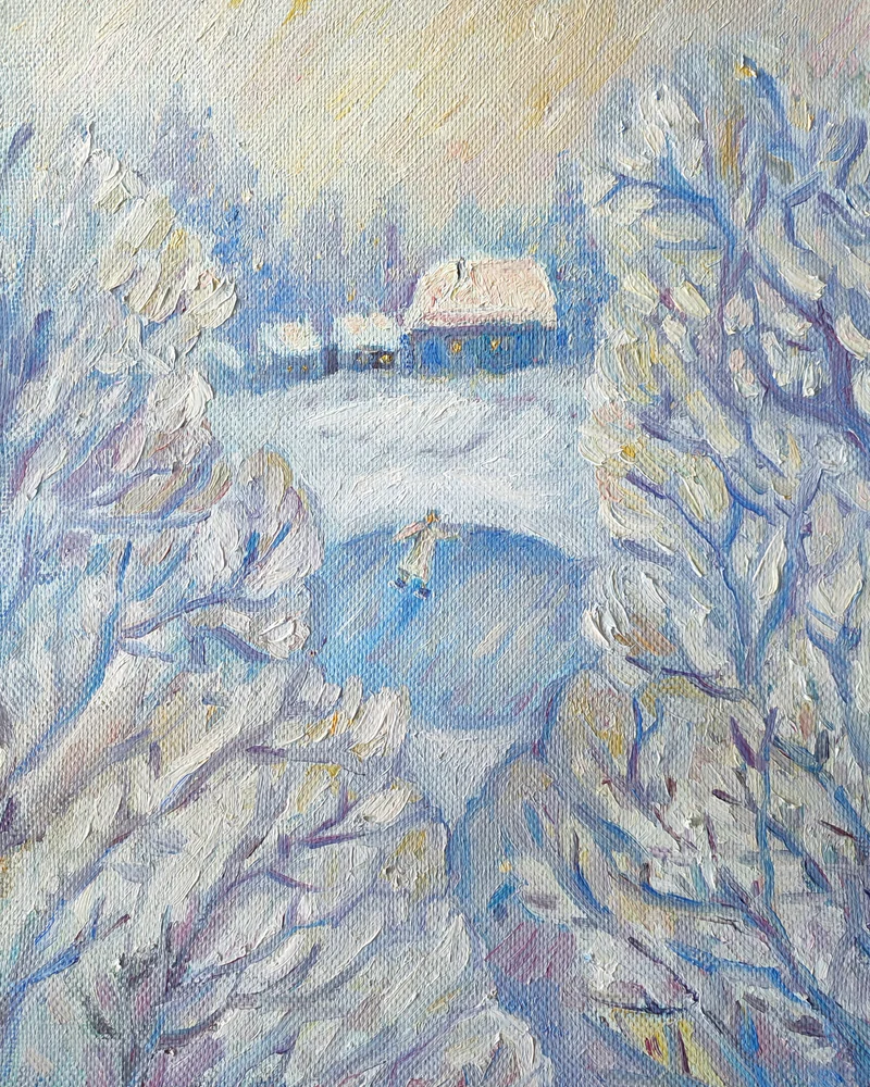 На коньках