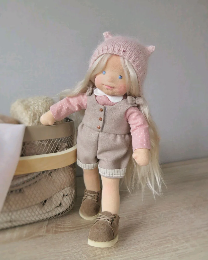 Текстильная кукла Ася — Текстильная кукла Ася