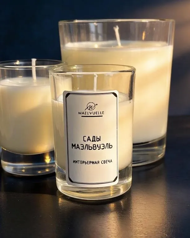 Ароматическая свеча Сады Маэльвуэль — Сады Маэльвуэль 50ml