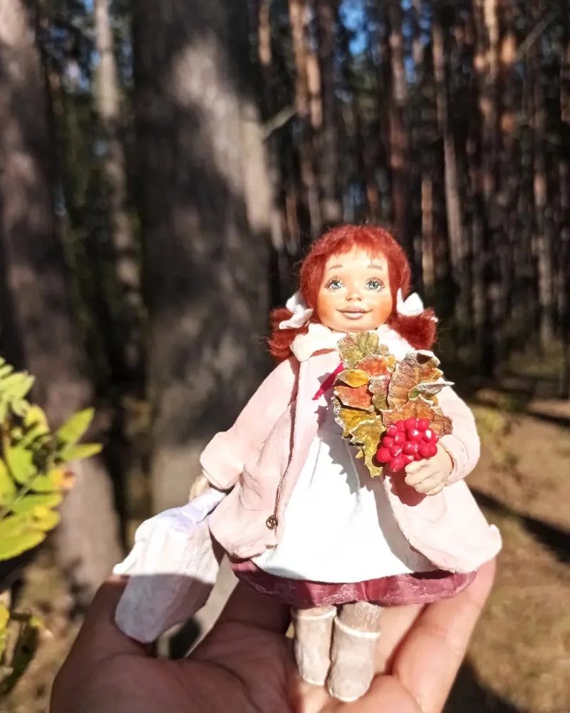 Авторские Ватные куклы "Хулиган и отличница"