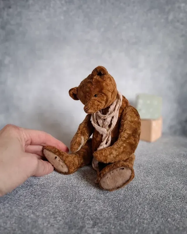 Мишка Тедди Брауни, коричневый, 20 см
