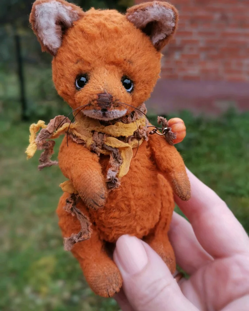 Осенний лис. Тыковкин. Лисенок Тедди