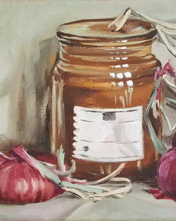 Натюрморт с луком