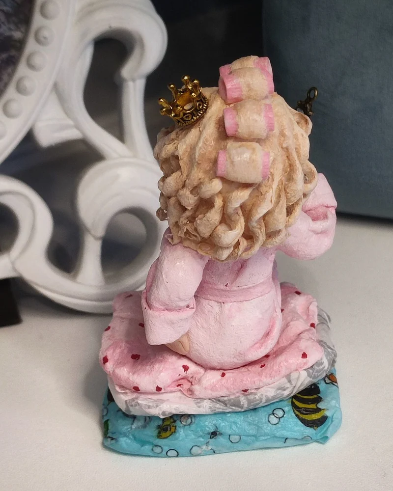 Ёлочная игрушка из ваты
