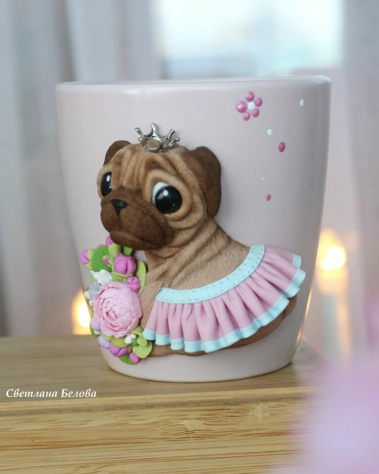 Мопс девочка