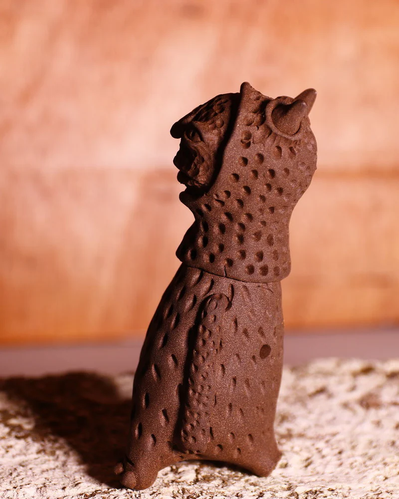 Человек с рожками