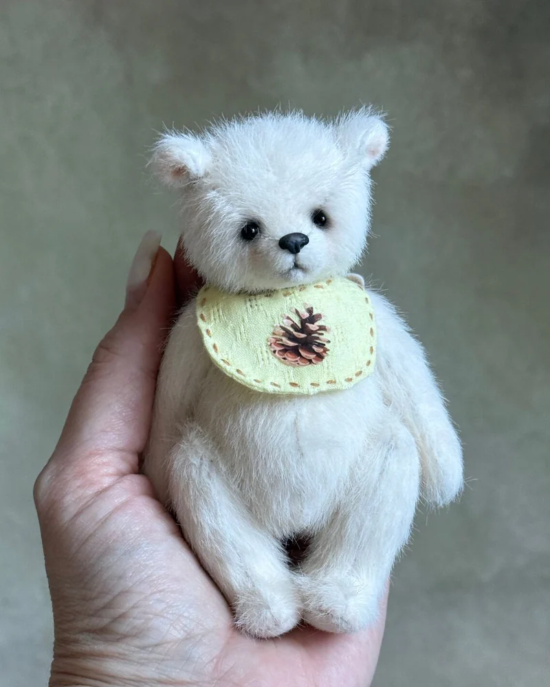 Мишка Пломбирчик, белый — Белый