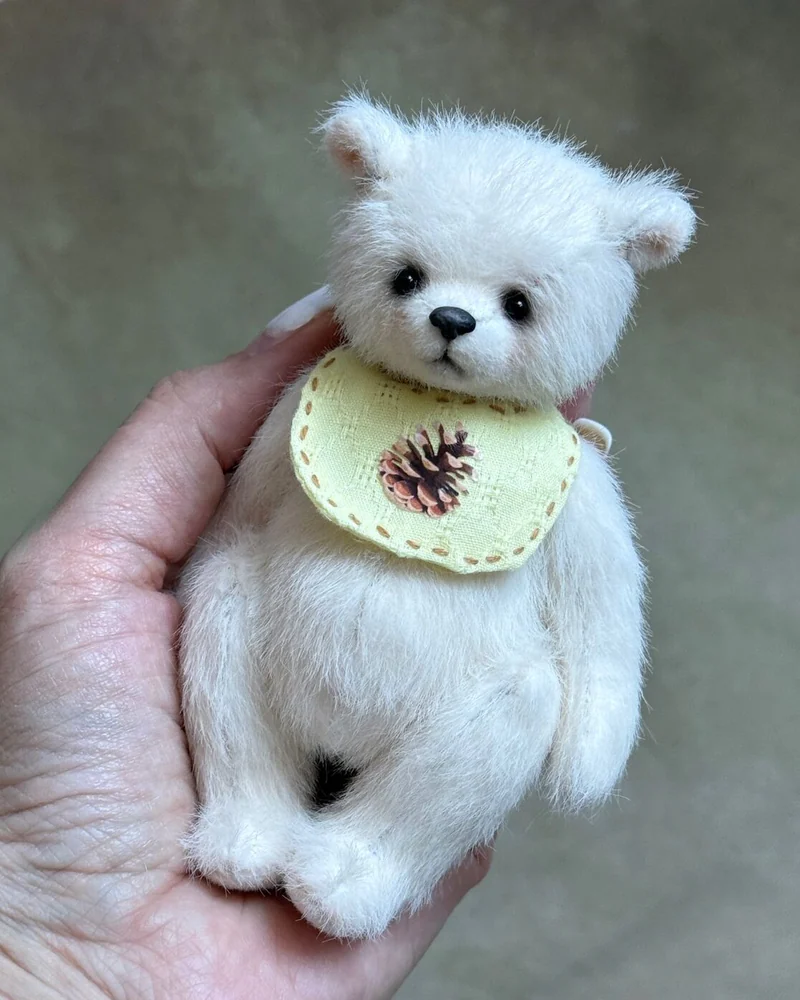 Мишка Пломбирчик, белый — Белый