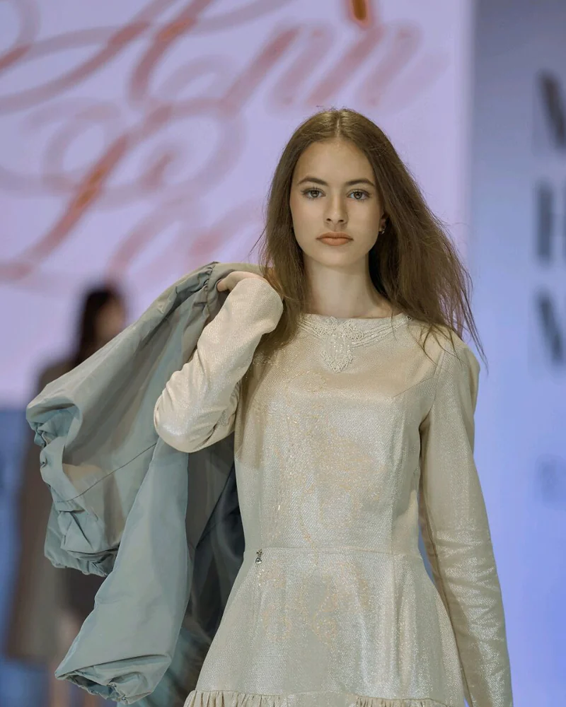 Бомбер Богема, плащевка и кружево Италия