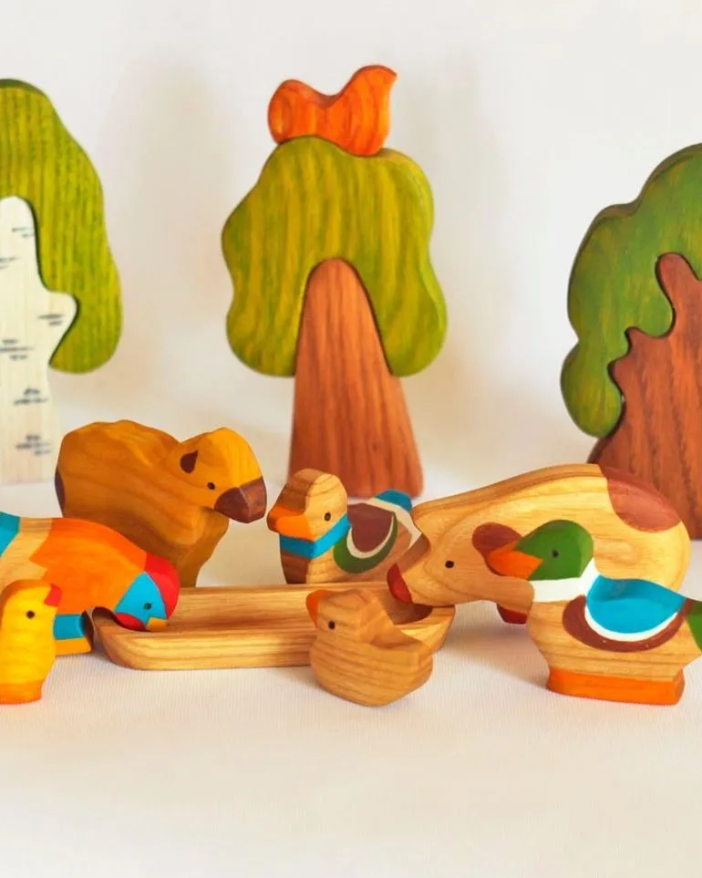 Корытце, деревянная игрушка