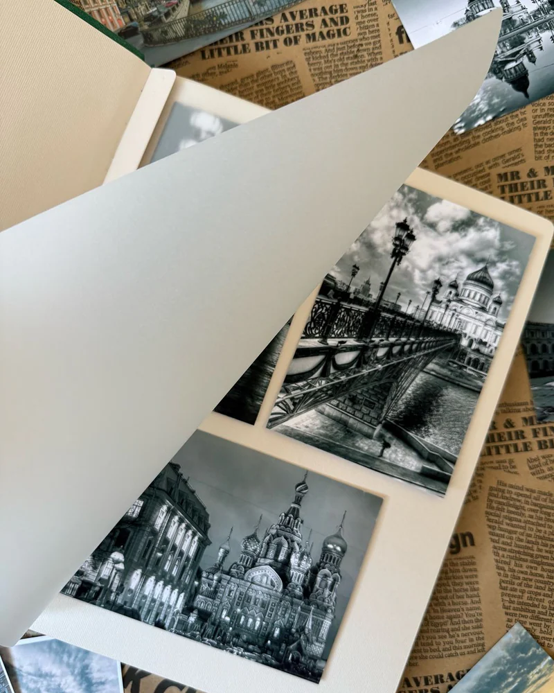 Фотоальбом семейный — зелёный