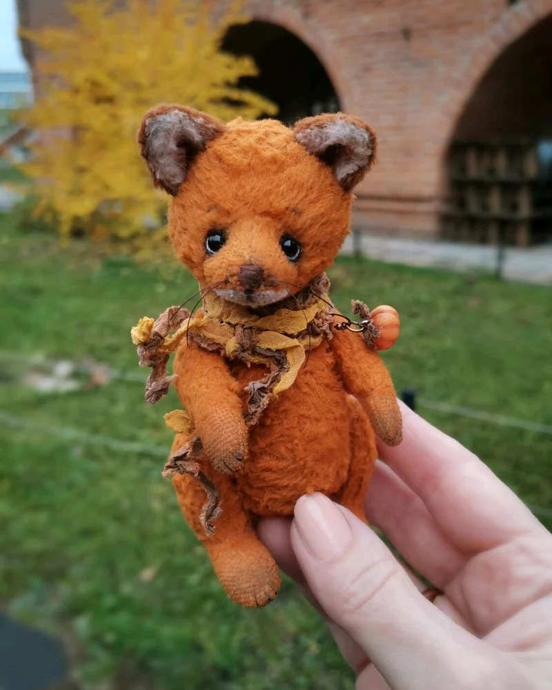 Осенний лис. Тыковкин. Лисенок Тедди