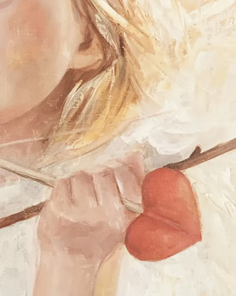 Ангел любви. Картина маслом 50×70 см — 50×70 см