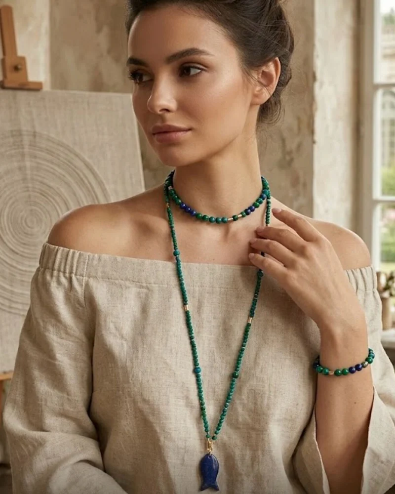 Лазурит & Хризоколла