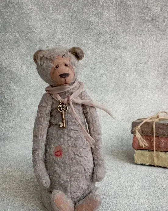 Мишка Тедди Пьер, коричневый, 19 см