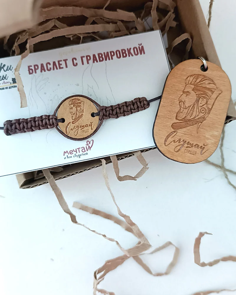 Подарочный набор для него "Слушай сердце"