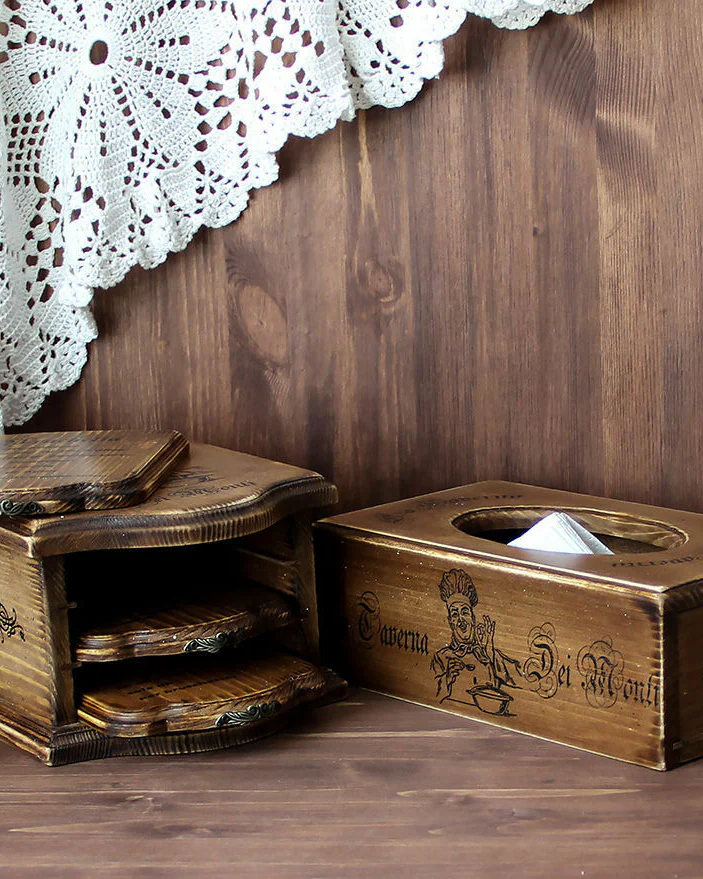 Салфетница итальянское кантри/сосна/«Старая таверна» — Основной