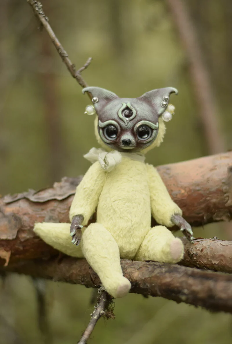 Интерьерная игрушка Лиса Дейзи, необычный подарок