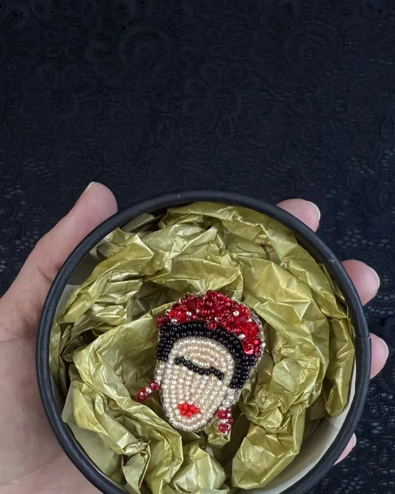 Брошь «Фрида Кало»