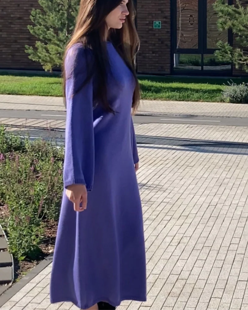 Вязаное платье Очарование