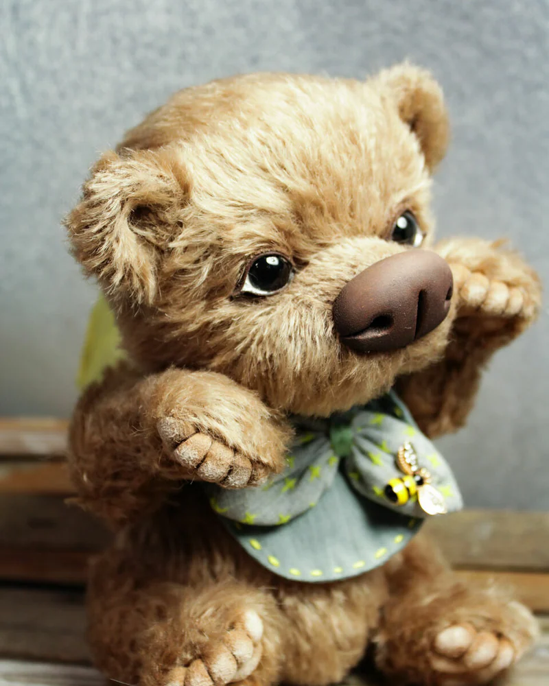 Фунтик. Коллекционный мишка тедди (коричневый)