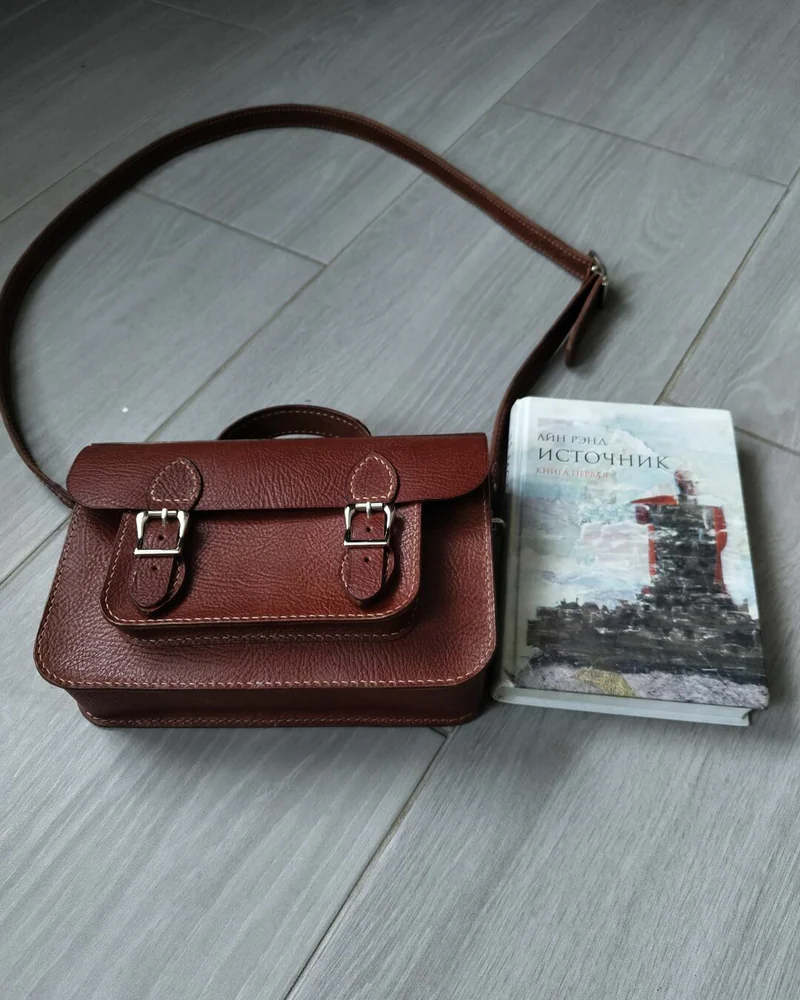 Классическая сумка Satchel bag — коричневый