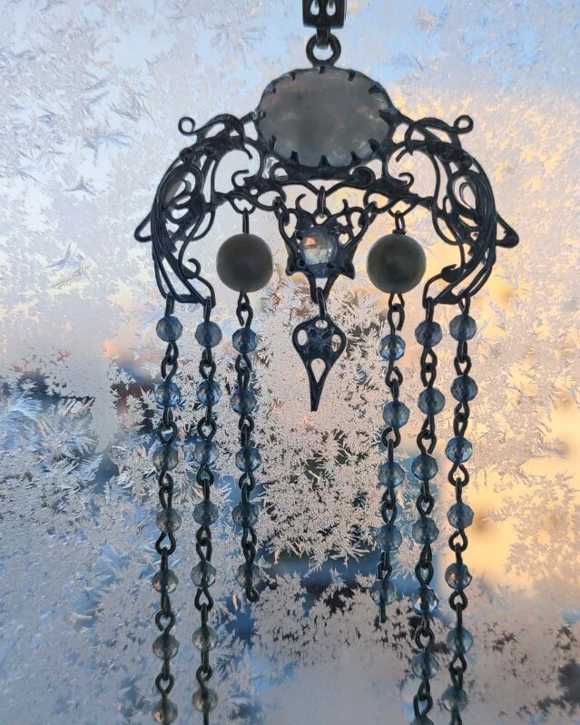 Серьги Лунницы