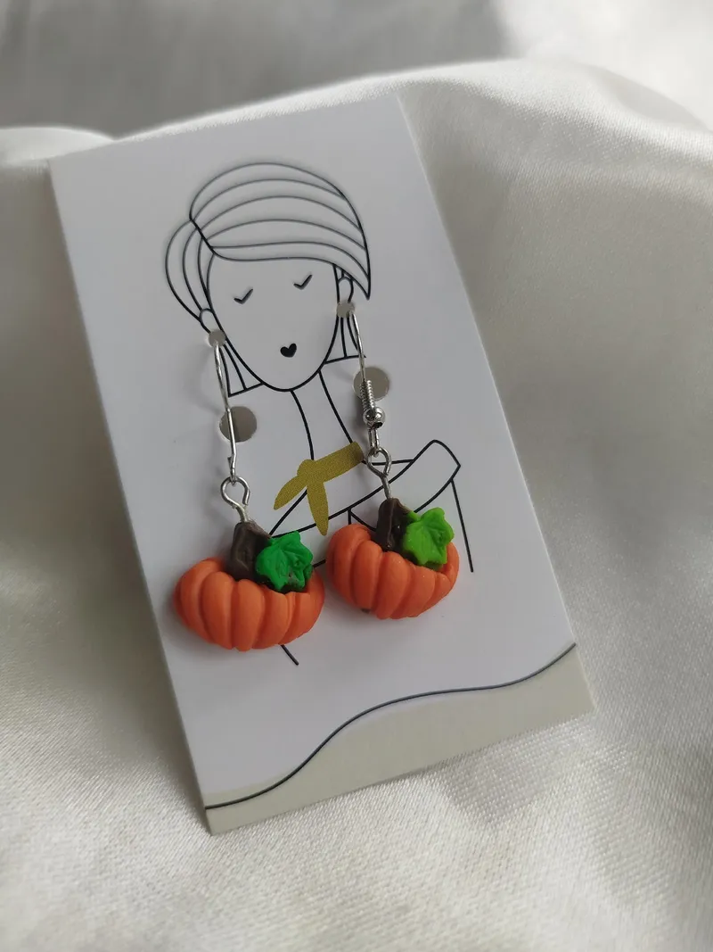 Серьги «Тыковки»