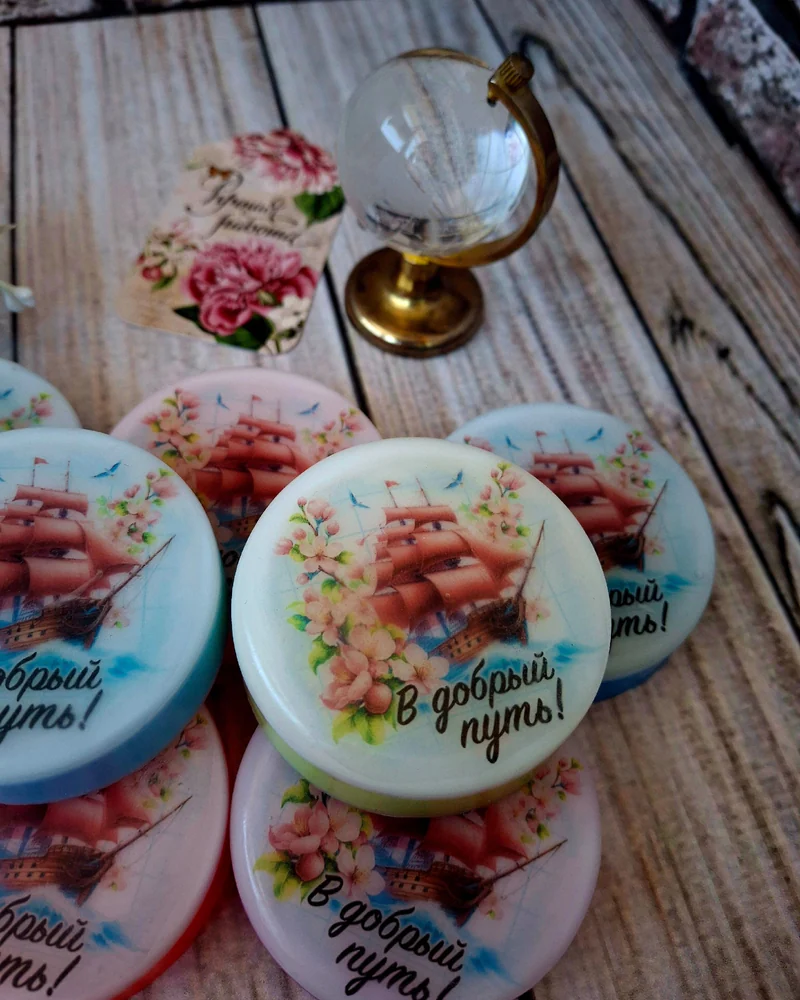 Мыло с картинкой на выпускной