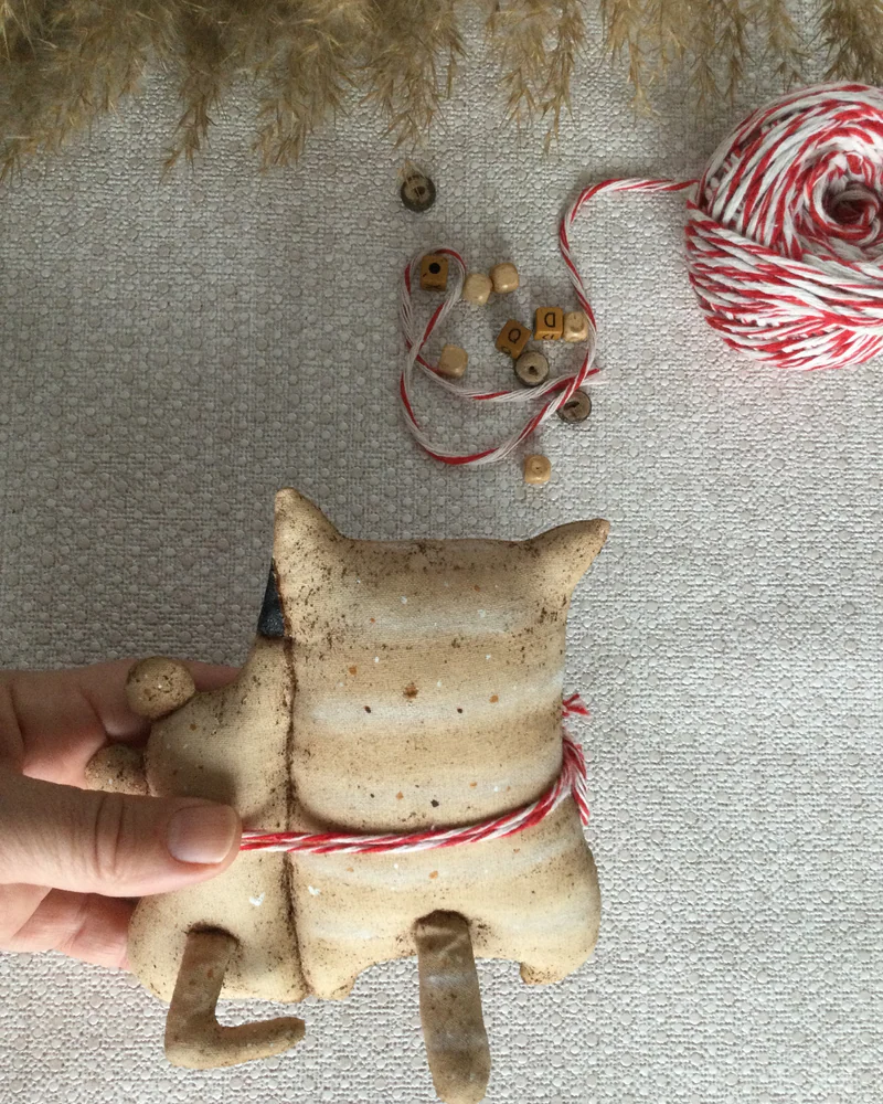 Неразлучники котик с мышкой