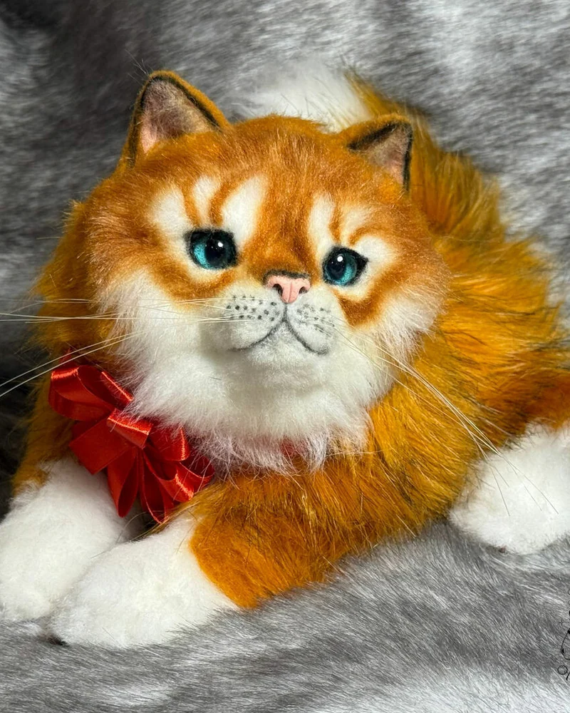 Реалистичный рыжий котенок 3.0