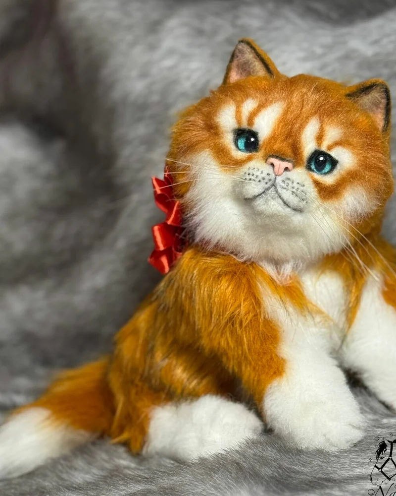 Реалистичный рыжий котенок 3.0